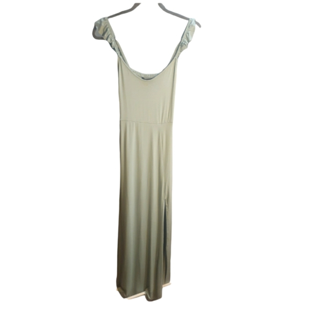 Forever 21 mint cotton maxi dress size medium NWT
